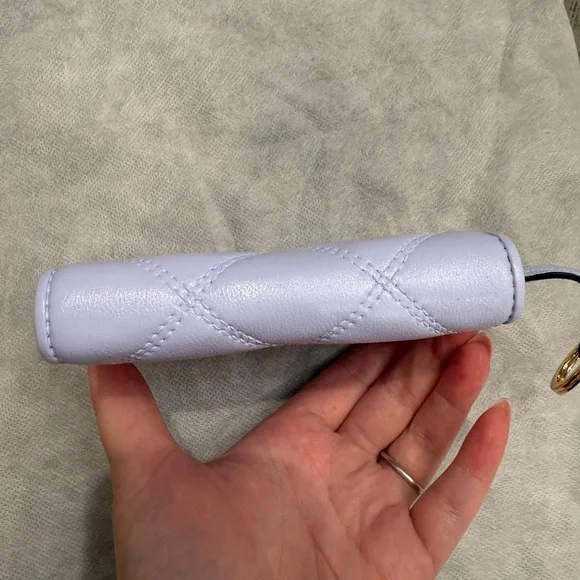 Tory Burch Savannah Quilted Zip Coin Purse - Picture 7 of 8